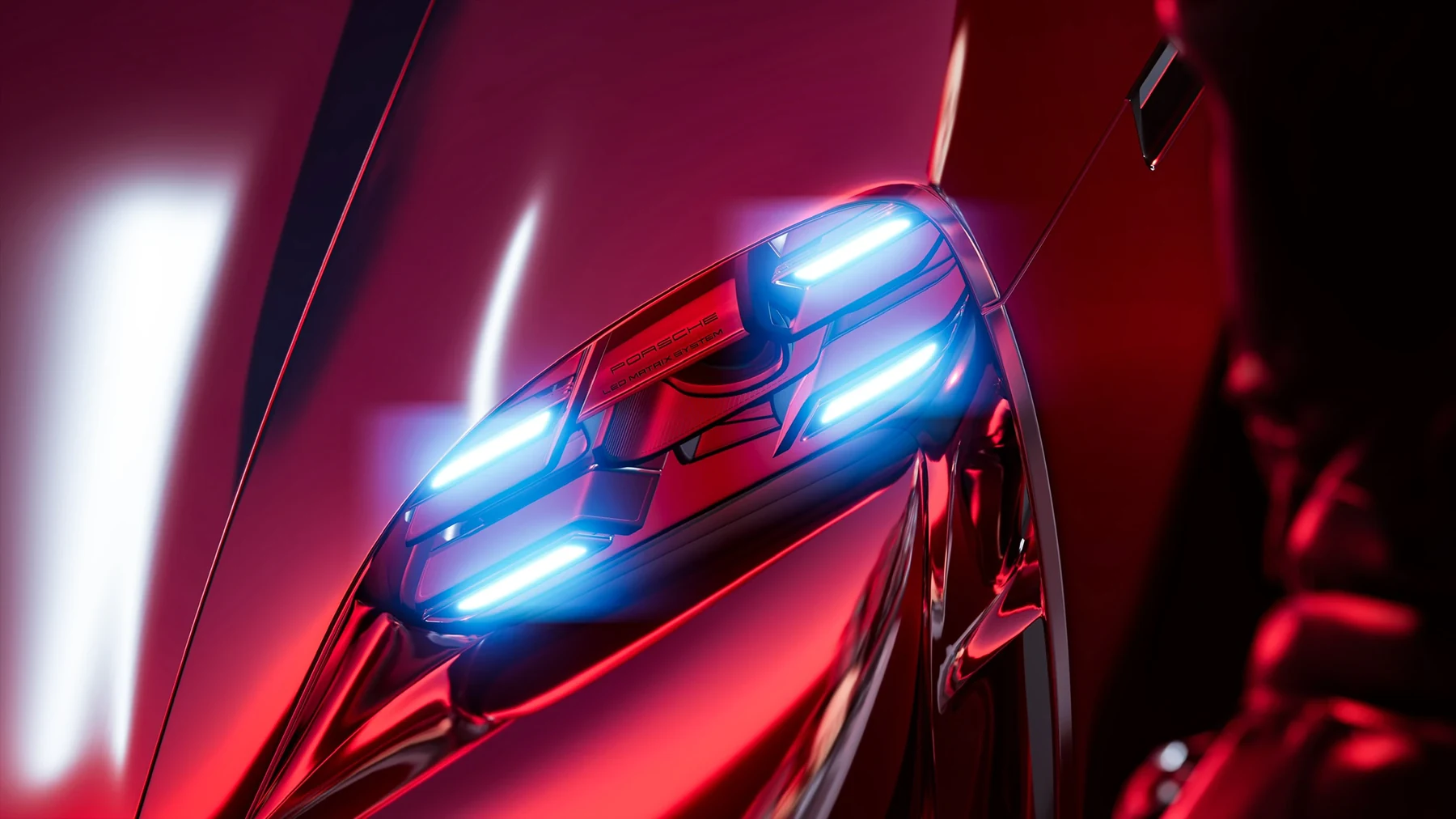 OLAV x Porsche immersive visual collaboration